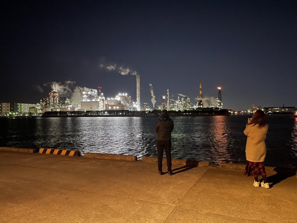 市営埠頭の夜景２